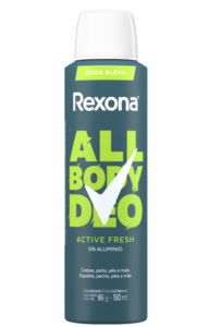 REXONA - Desodorante All Body Active Fresh x 150 ml