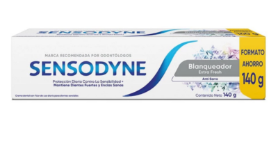 SENSODYNE - Crema Dental Blanqueador Extra Fresh x 140 gr