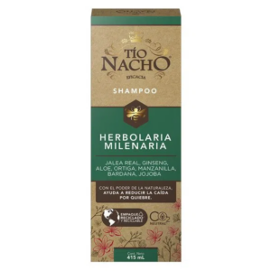TIO NACHO - Shampoo Herbolaria Milenaria x 415 ml