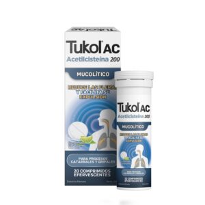 TUKOL - Ac Acetilcisteína 200 mg x 20 Comprimidos