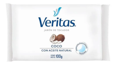 VERITAS - Jabon Glicerina Coco x 100 gr