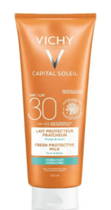 VICHY - Protector Solar Idéal Soleil Lait Hydratant Fps30 x 300 ml