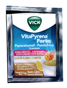 VICK VITAPYRENA FORTE - Miel y Limón x 1 Sobre
