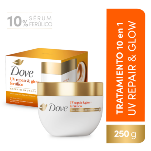 DOVE - Máscara De Tratamiento UV Repair & Glow 250 gr