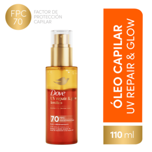 DOVE - Óleo Sérum Bifásico UV Repair & Glow x 110 ml
