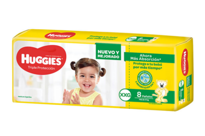 HUGGIES - Pañal Classic XXG x 8 Unidades