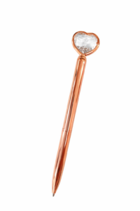 PUNTO DE SALUD - Lapicera Diamante Corazón x 1 Unidad