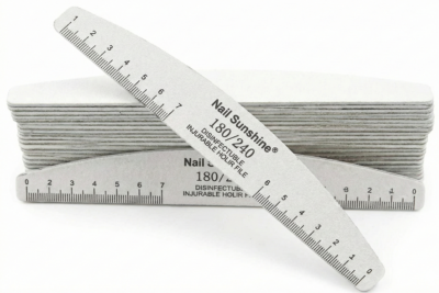 PUNTO DE SALUD - Lima Con Regla Para Uñas 180/240 x 1 Unidad