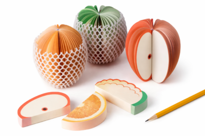 PUNTO DE SALUD - Notas Adhesivas 3D Fruta x 1 Unidad